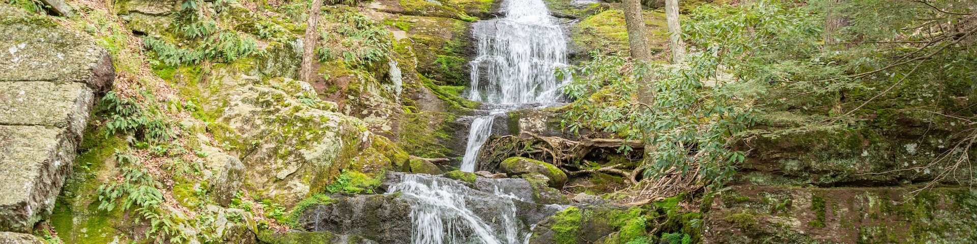 Buttermilk Falls in Delaware Water Gap National Recreation Area, NJ