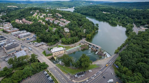 Aerial Landscape of Pompton Lakes New Jersey