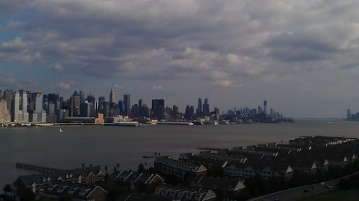 The New York Skyline. Taken from The New Jersey side.