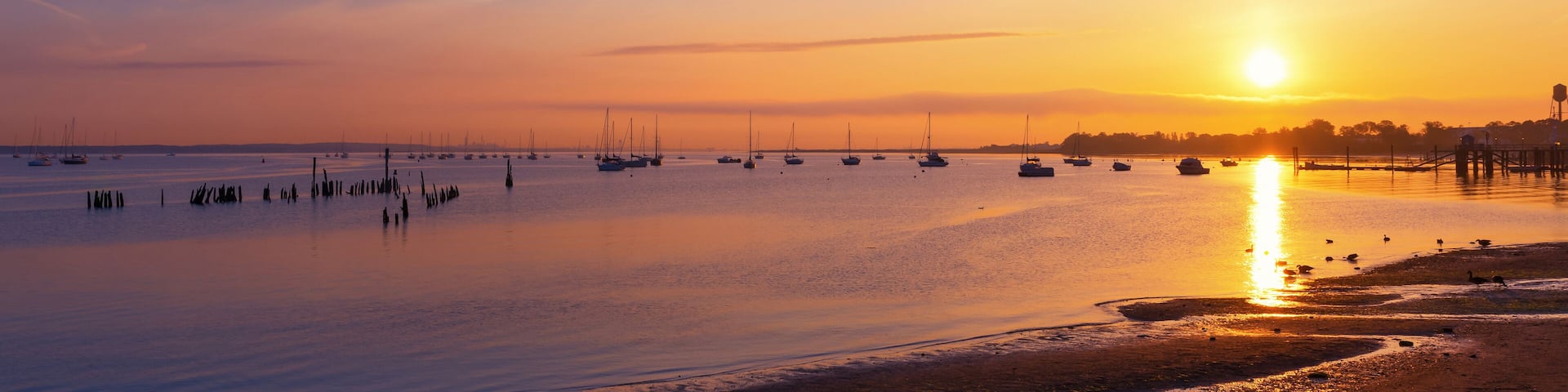 Keyport Sunset Panorama