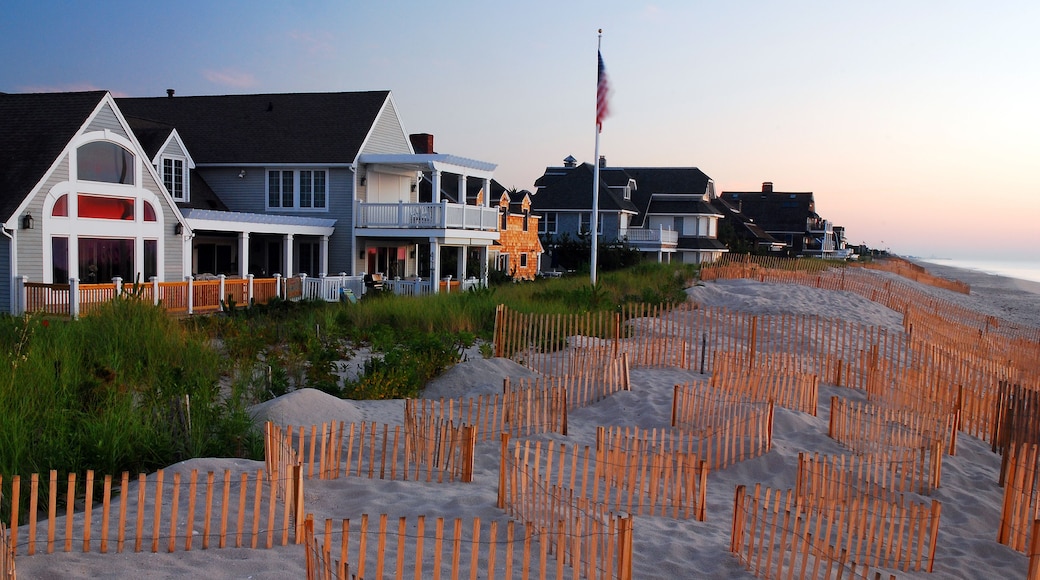 Stately Oceanfront homes along the New Jersey Shore