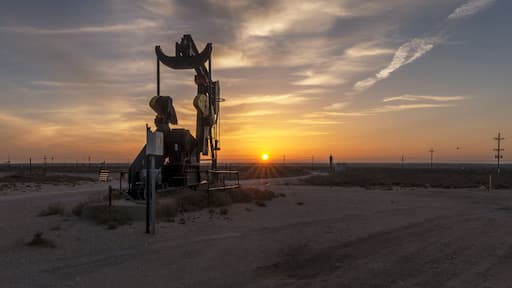 Oil Well at Eunice, New Mexico
