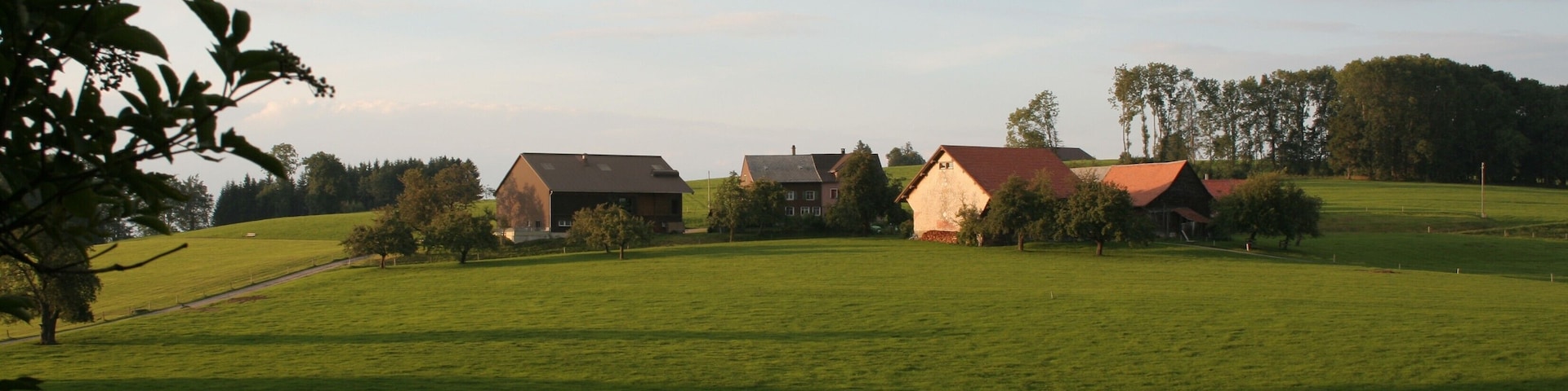 Der Weiler Oberwil in Waldkirch, Schweiz