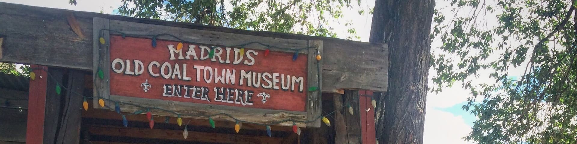 The mineshaft tavern is a cool bar / restaurant that used to be a mining shaft and has museum in the back with antiques.. Madrid, NM is a beautiful small town full of artsy shops.