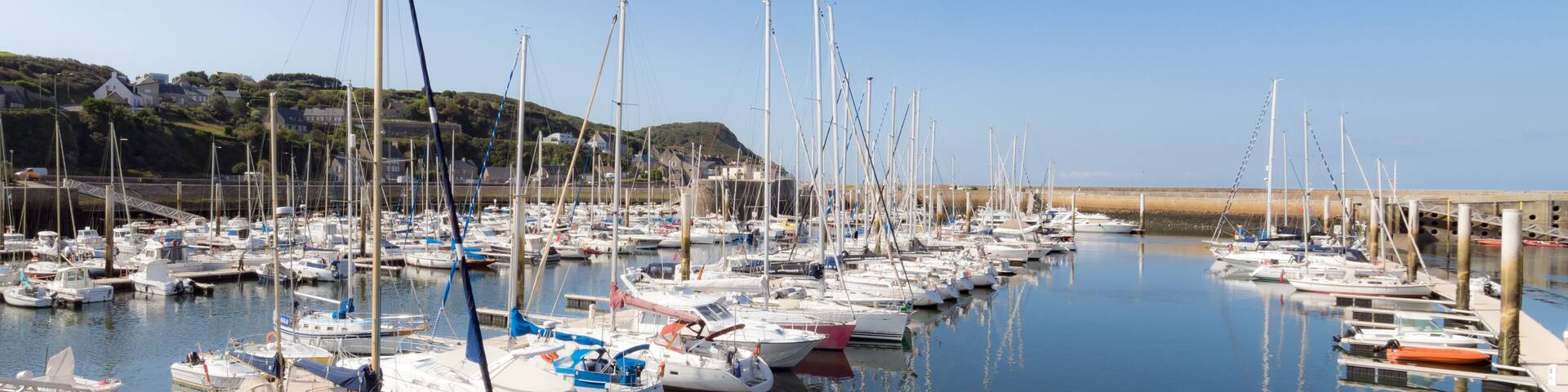 The Port of Dielette, Normandy, France