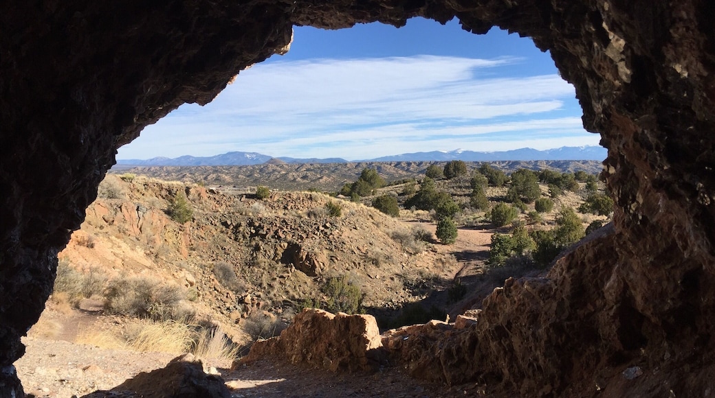 View from Joseph's Mine, which was once a mica mine, located an way 1.5 mile hike outside of the lovely Ojo Caliente Hot Springs Resort.
