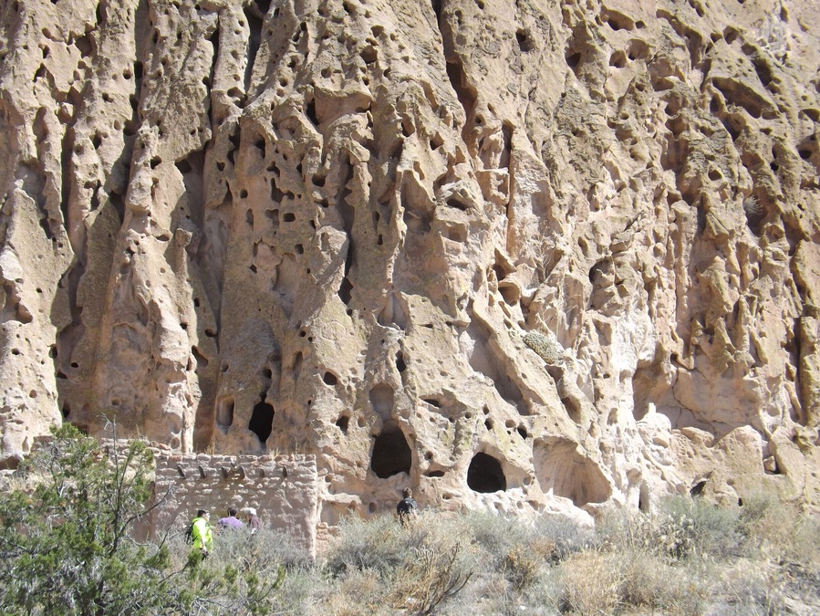 Cliff dwellings of Bandelier National Monument