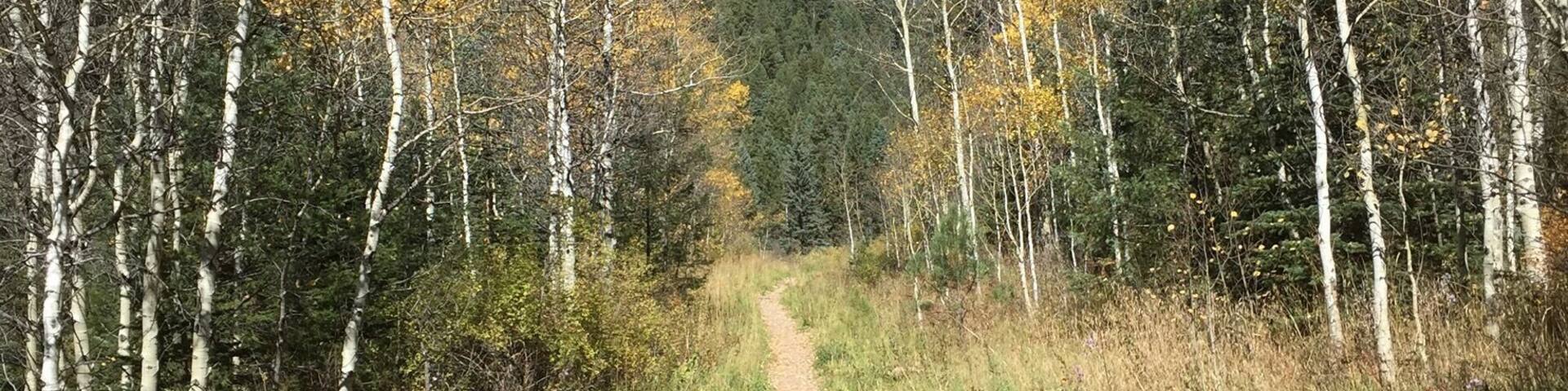 This trail that takes hikers through the Pecos River Valley offers beautiful views of the Pecos National Wilderness Area northeast of Santa Fe, NM