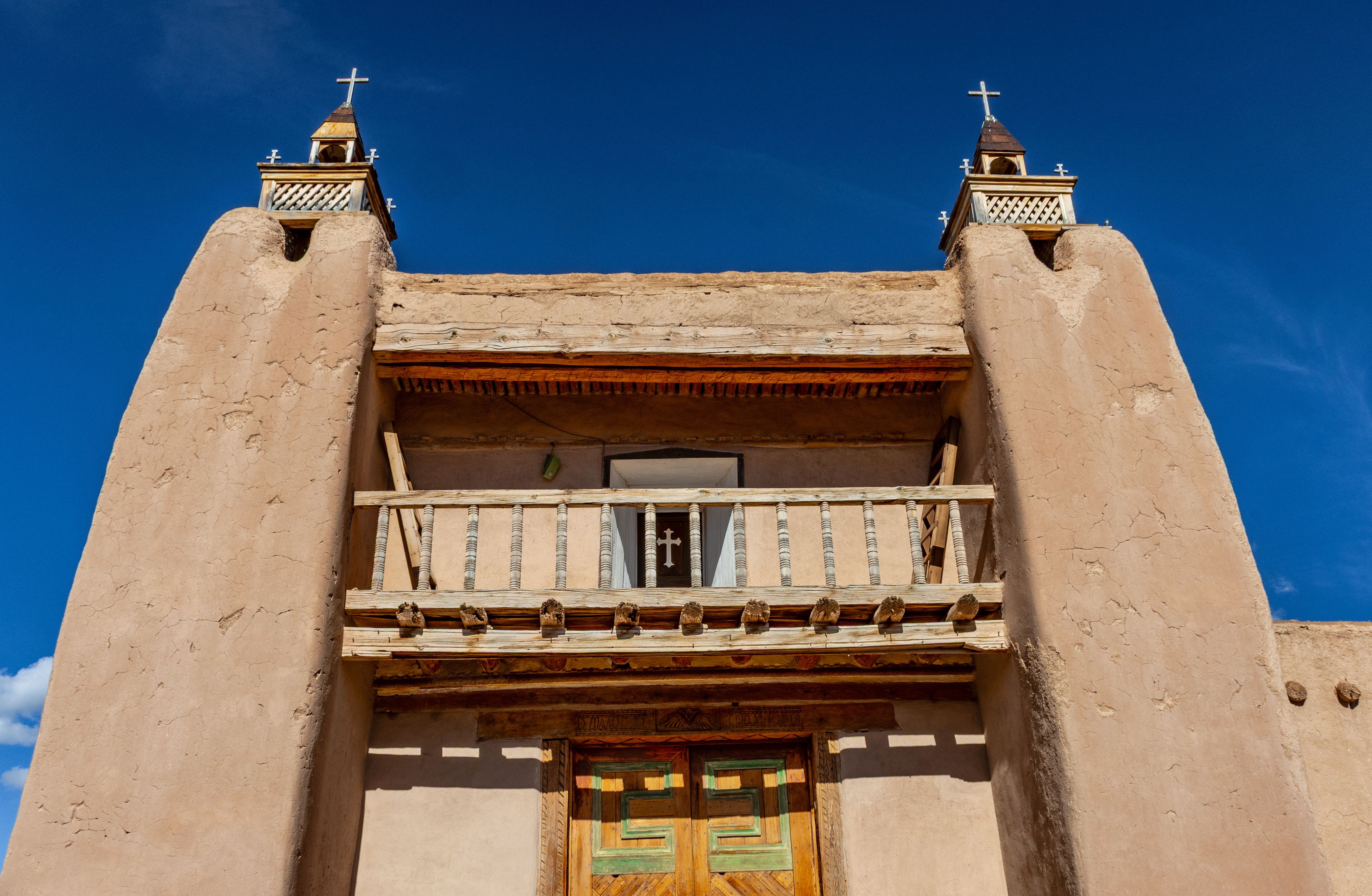 Historic San Jose de Gracia Church in Trampas New Mexico
