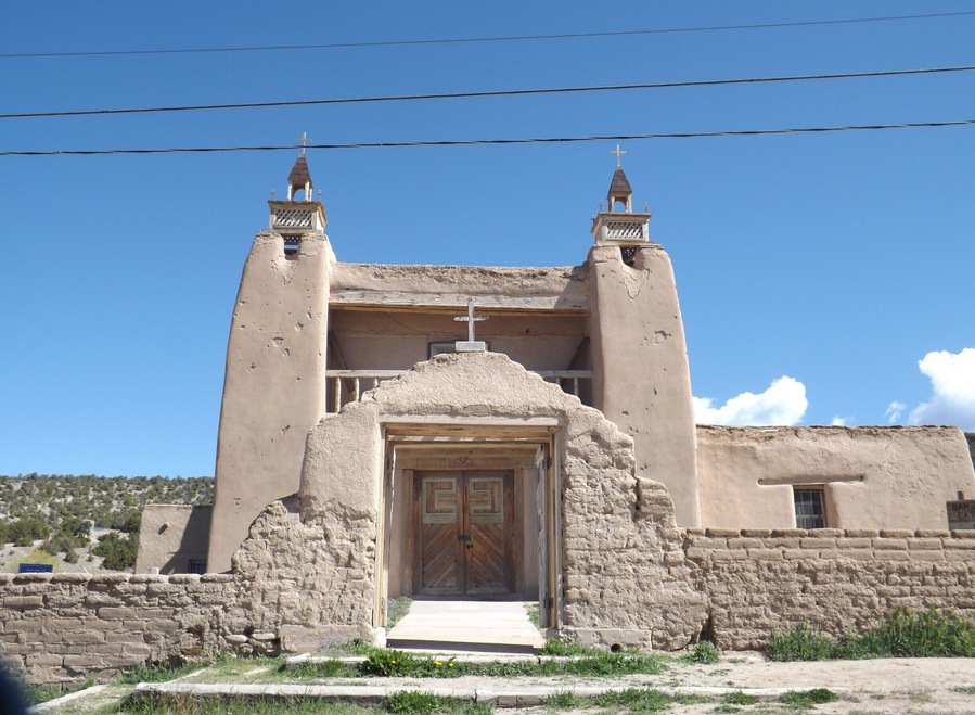 This is San Jose Gracias Catholic Church built in 1760.