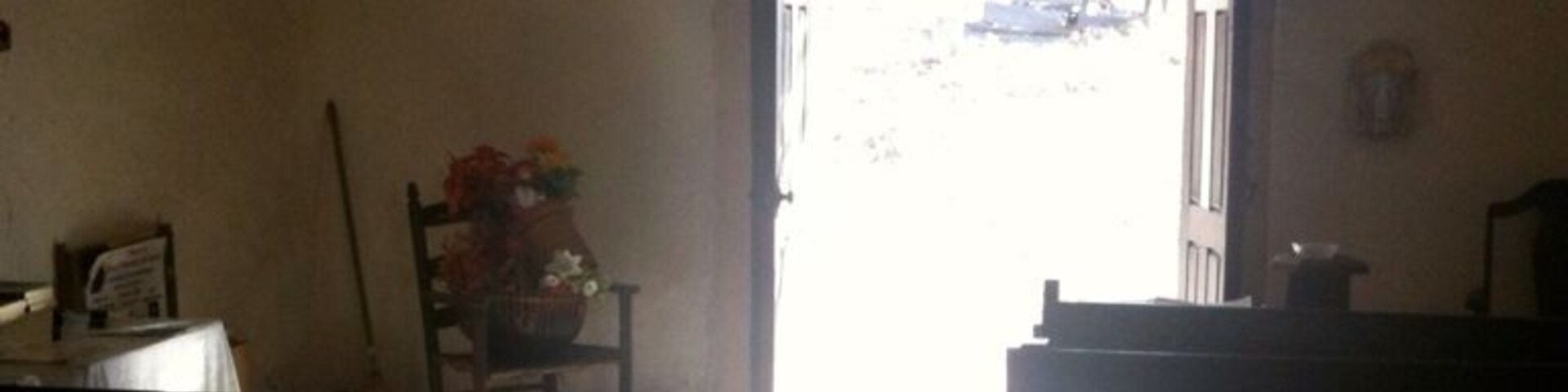 I may not have the town correct, but his old church is somewhere in the vicinity. The groundskeeper claims to be many things, including the former town mayor. He gives an enlightening tour!