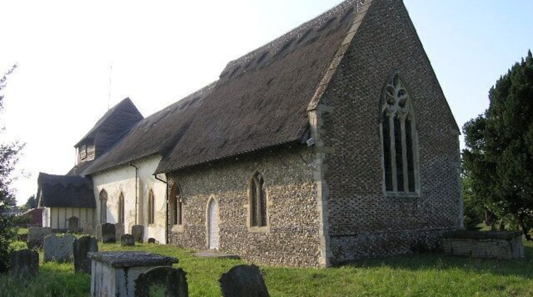 St Mary's parish church, Uggeshall, Suffolk, seen from the southeast