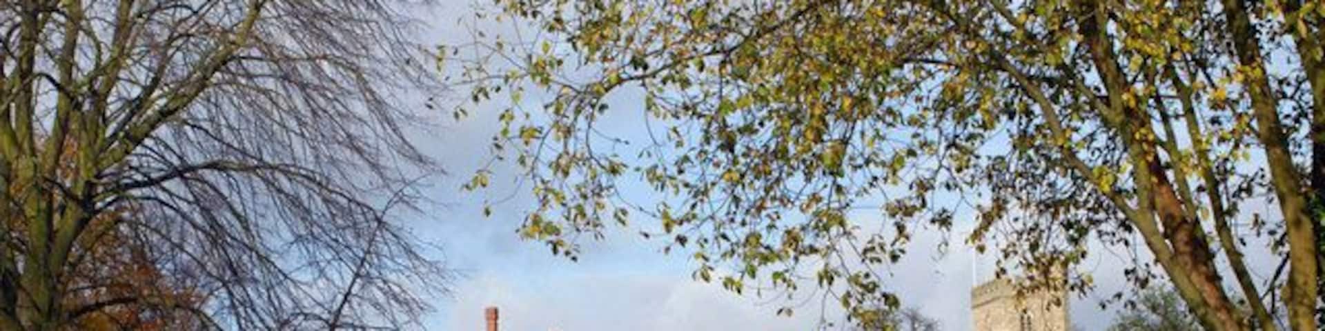 Dinton Hall, Dinton south elevation, near to Dinton, Buckinghamshire, Great Britain.