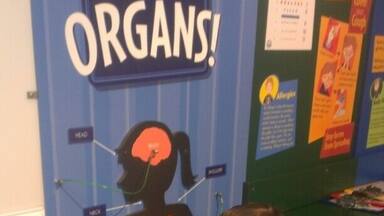 Stepping Stones children's museum. The water works air ball extravaganza would be a better shot but they all ended blurred!