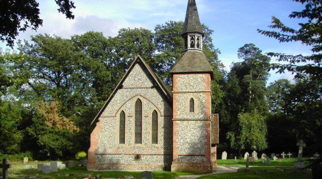 Ramsdell Village Church. This picturesque church is by the crossroads in the centre of the village of Ramsdell