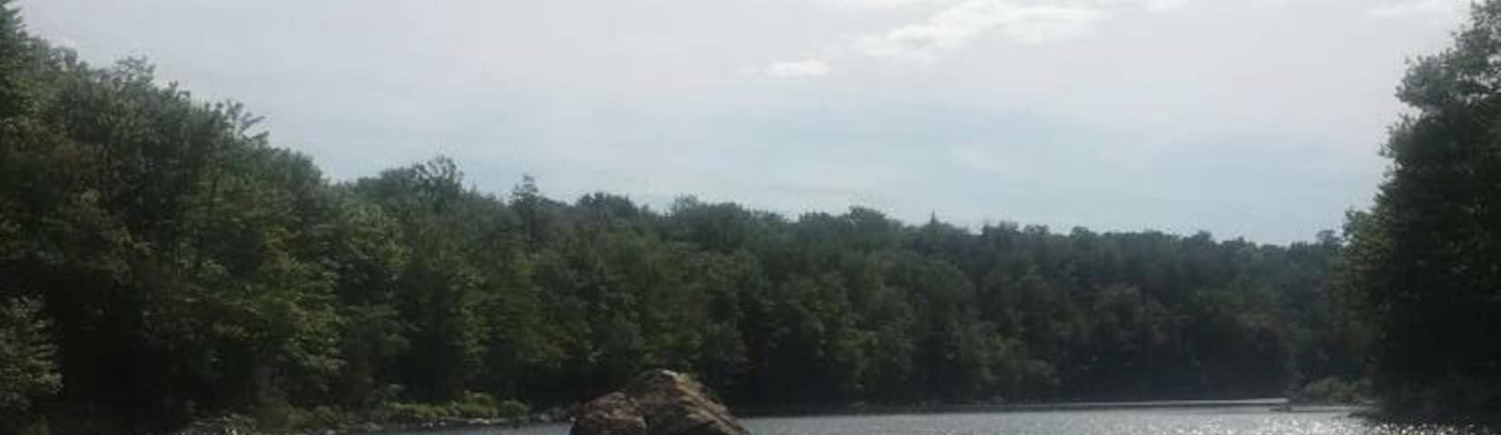 cute little lake that is perfect for a hot day.