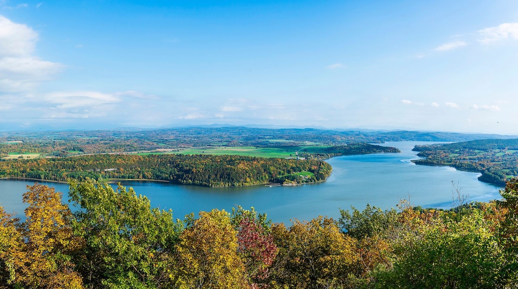 Lake Champlain lookout from Fort Ticonderoga, NY