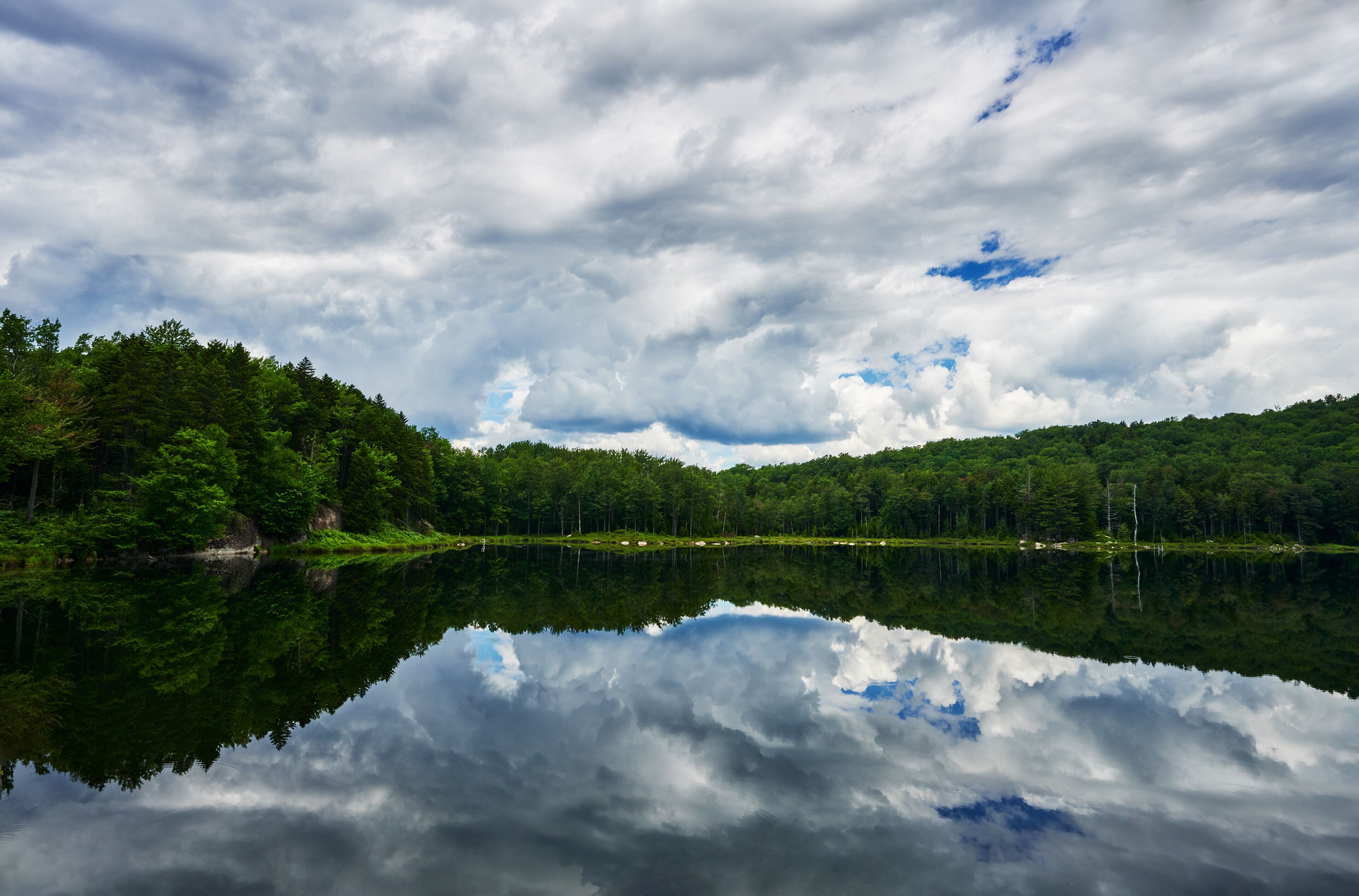 Cranberry Lake in the Adirondack mountains, upstate New York, United States