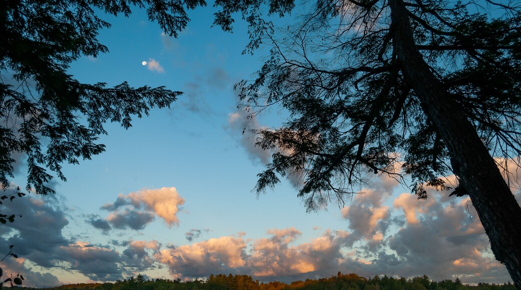Sunrise Over Cranberry Lake, Adirondack Forest Preserve, New York, USA