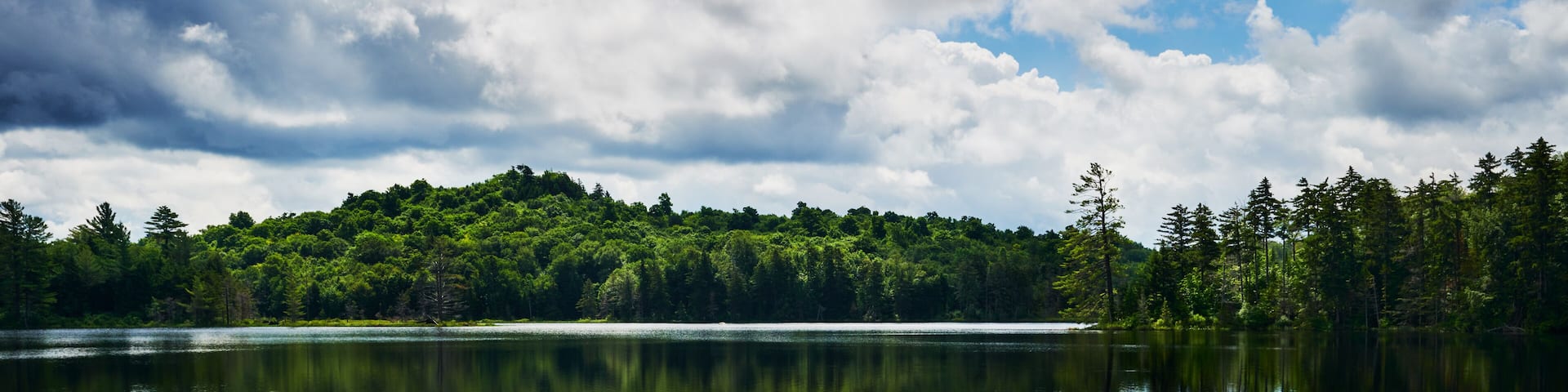 Cranberry Lake in the Adirondack mountains, upstate New York, United States