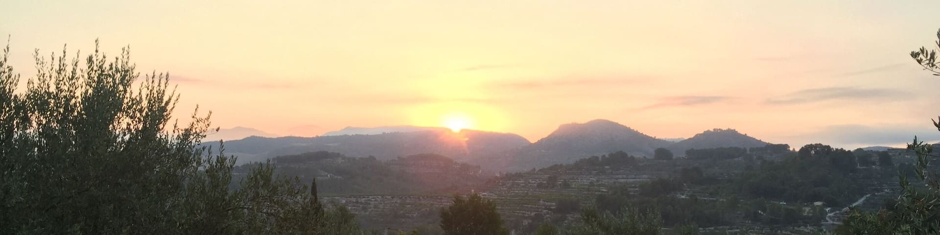 Sunrise in Benimarfull 😀