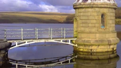 Reservoir water tower on the Upper Llew.