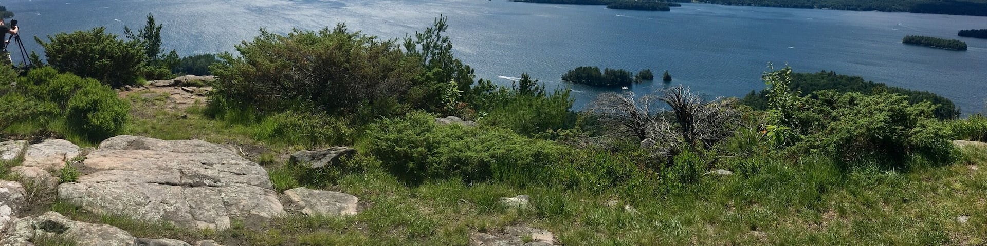 Shelving rock mountain #summit