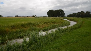 Unterlauf der Großen Räthe auf Krautsand