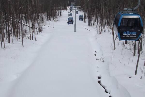 Taken from ski lift.