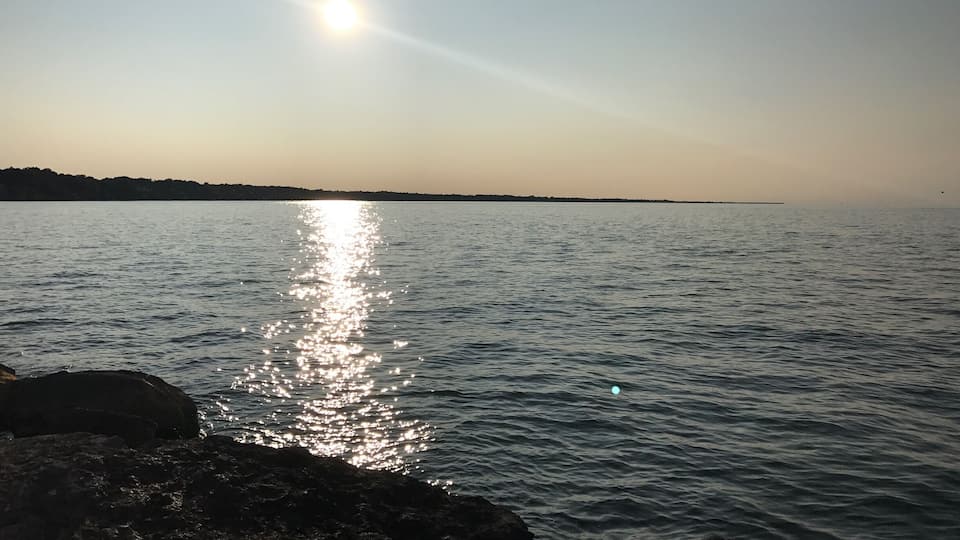 This is such a wonderful spot people tend to forget about. Quiet beach with a great view of the lake. #AquaTrove