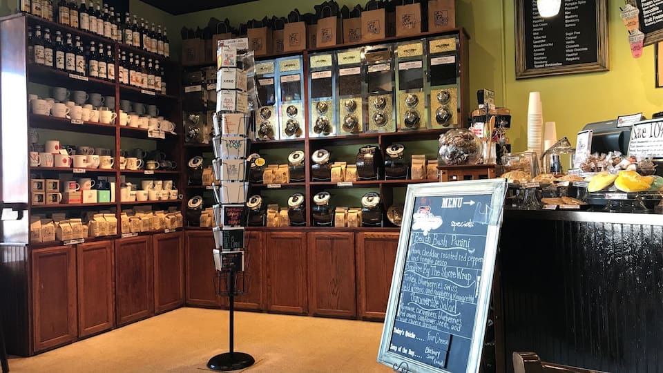 Love this local coffee shop! Lots of great coffee flavors.