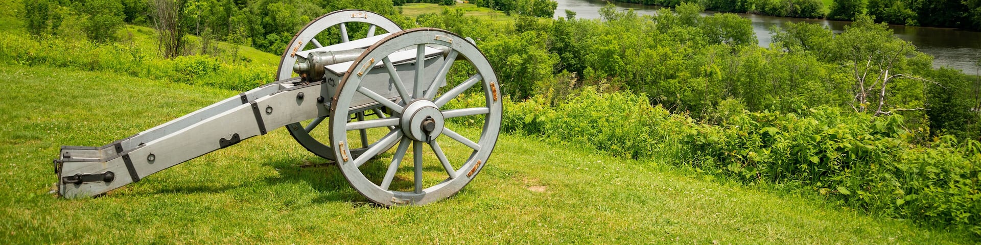 Saratoga National Historical Park, Saratoga County, Upstate New York, USA.