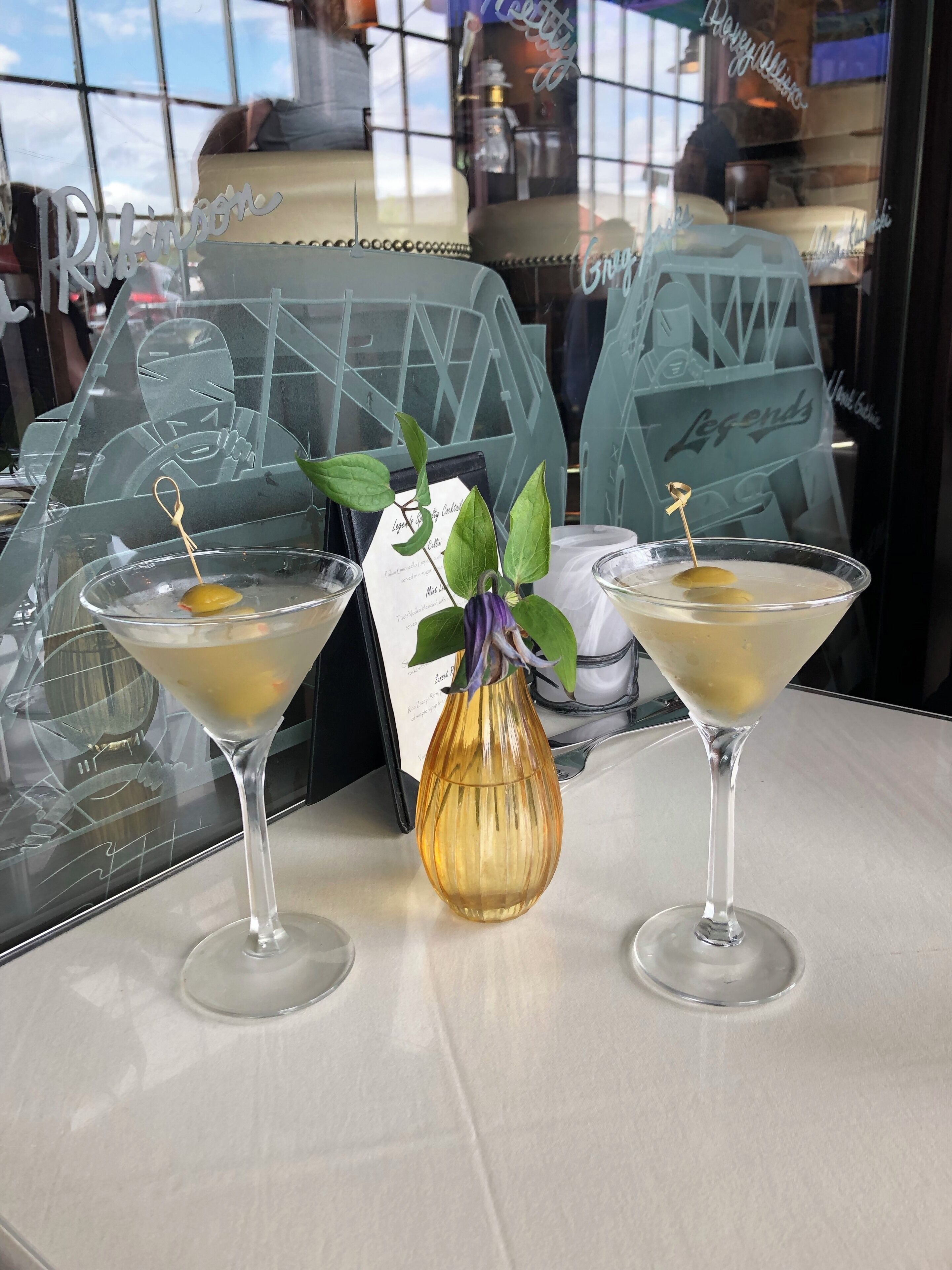 Great drinks  and food