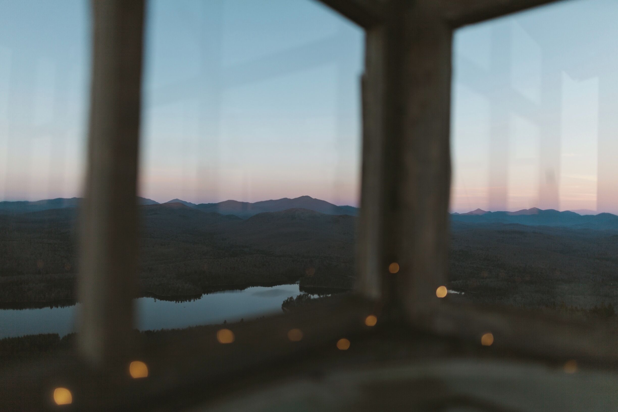 Hike to Goodnow Mountain Fire Lookout in the Adirondack's for amazing 360 views. Do this moderate hike for sunrise or sunset for the best light. 