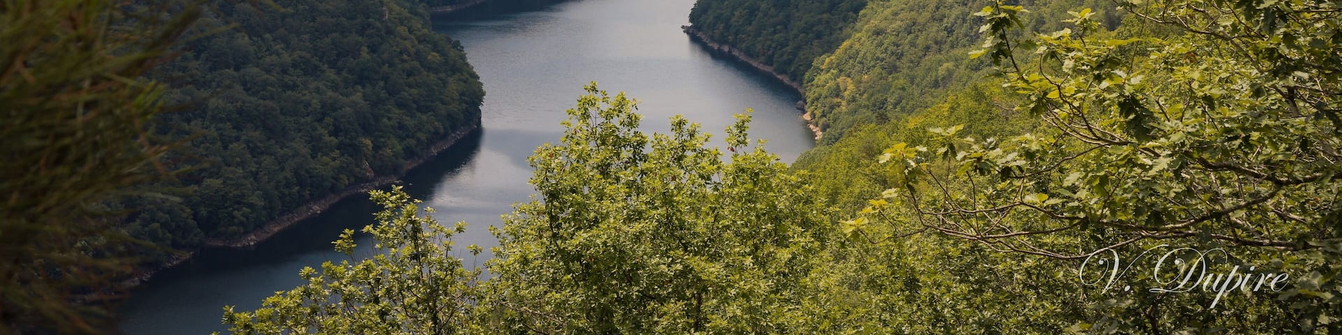 Un beau point de vue sur la Dordogne