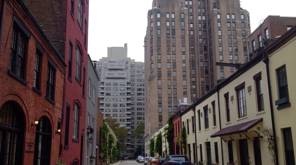 A hidden gem of a street right next to Washington Square Park where many NYU professors live. The street is closed to vehicles making it a truly unique New York opportunity.