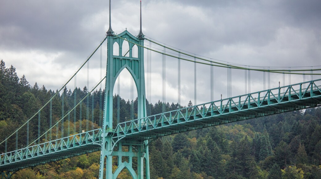 St. johns bridge in Portland