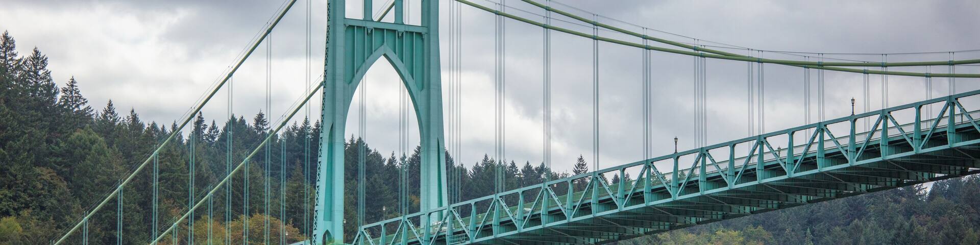 St. johns bridge in Portland