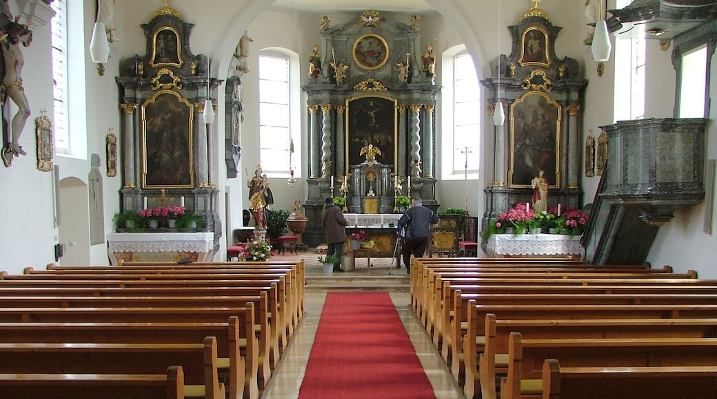Pfarrkirche St. Ambrosius (innen), Hergensweiler
