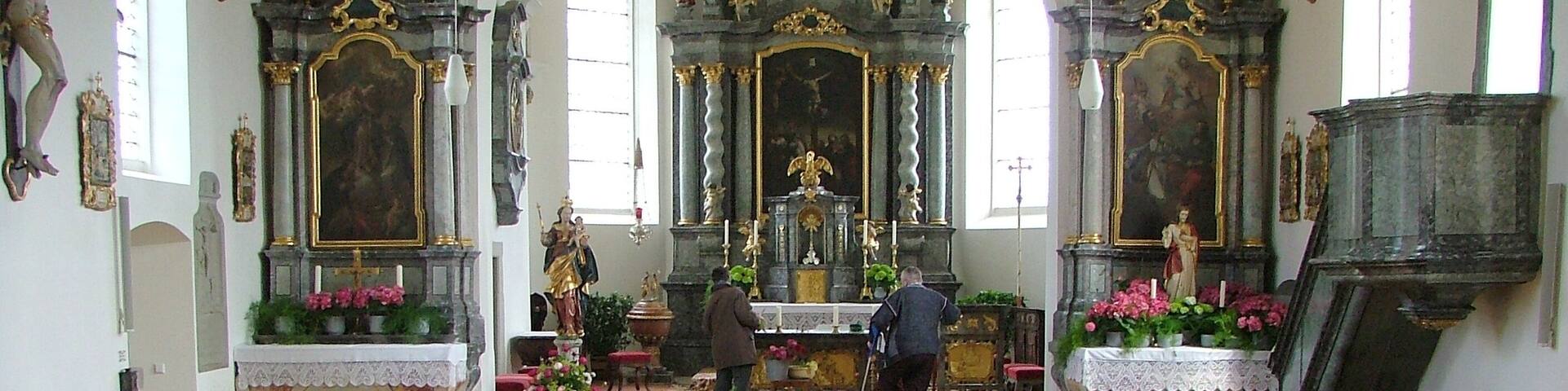 Pfarrkirche St. Ambrosius (innen), Hergensweiler