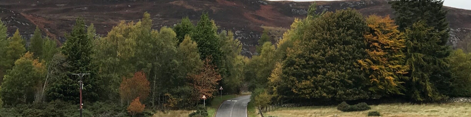 The B862 just out of Torness heading towards Dores in the Scottish Highlands. A road with little traffic at this time of year, but incredibly beautiful scenery.