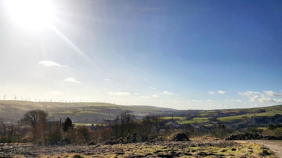 Nice to see the sun at last in #wales