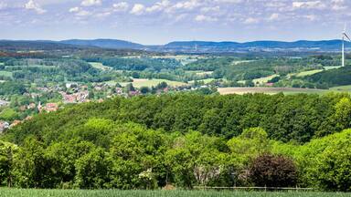 Panorama Extertal Porta Westfalica
