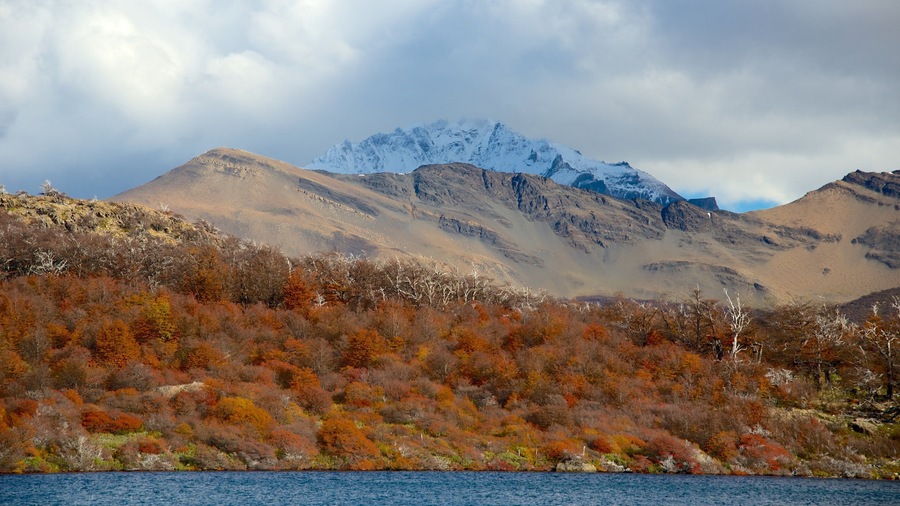 Nationaal park Los Glaciares bevat vredige uitzichten, een meer of poel en bergen