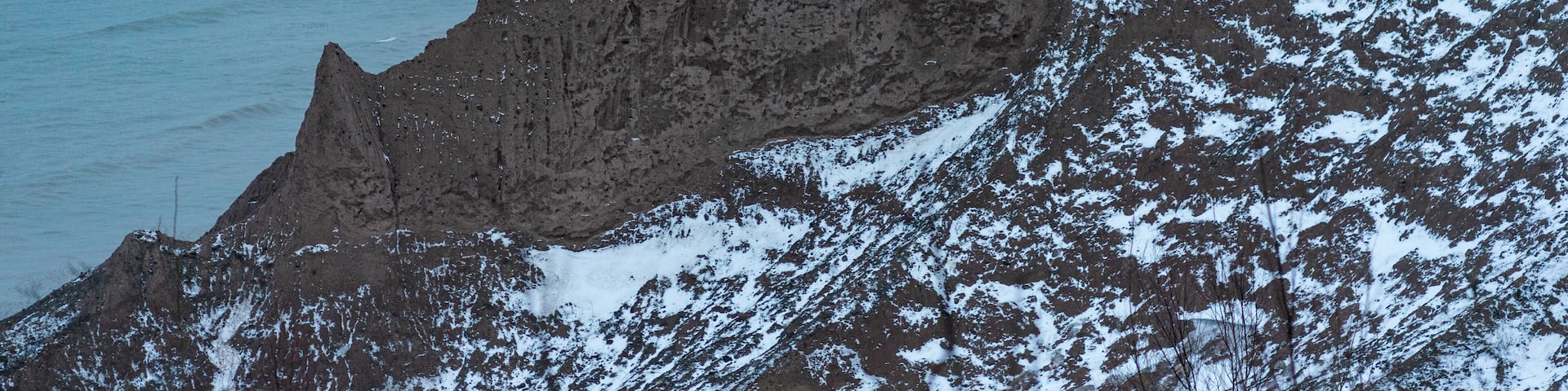 Beautiful landscapes in Chimney Bluffs State Park in Wolcott New York