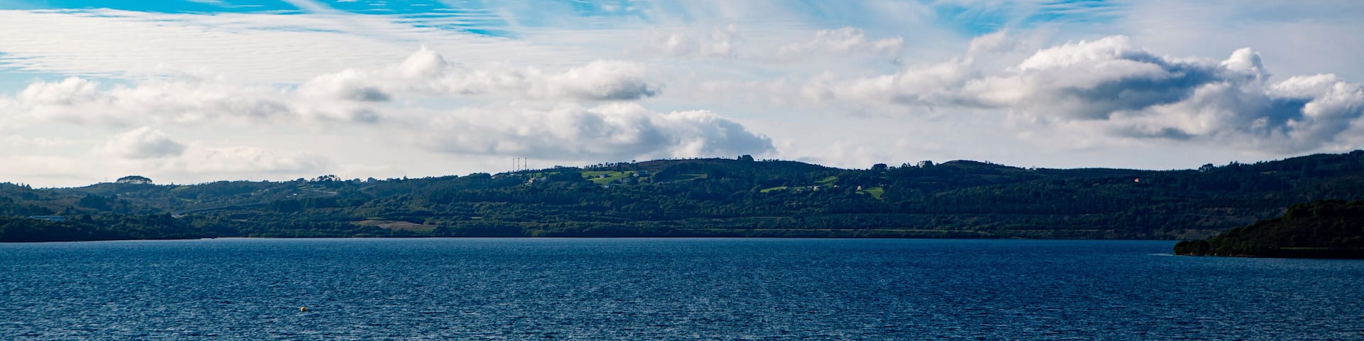 Artificial lake of As Pontes de García Rodriguez, Spain
