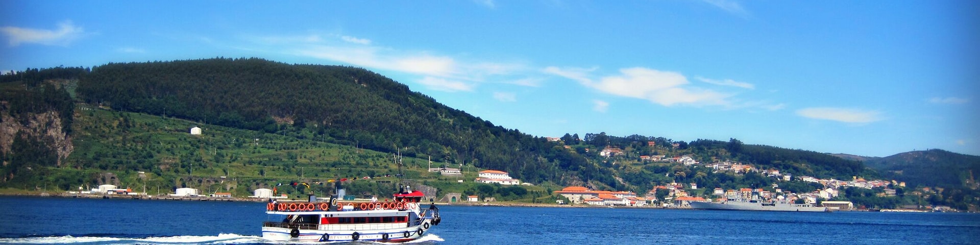 Barco paseo Ría de Ferrol