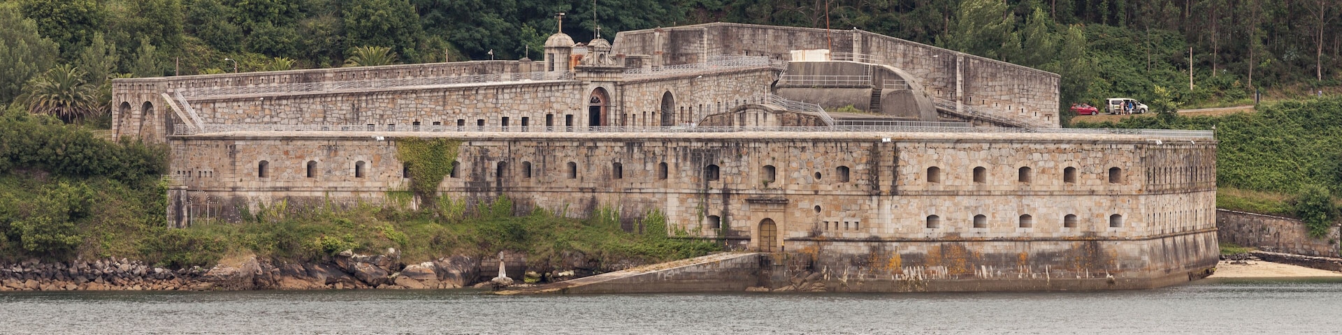 Castle of Palma, Mugardos, Galicia (Spain).
