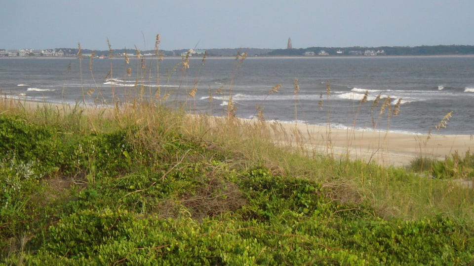 You can see the Old Baldy lighthouse from Caswell Beach and also visit the Oak Island lighthouse
#LifeAtExpedia