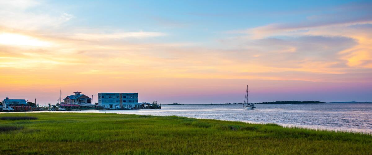 Southport Intracoastal Waterway Sunrise